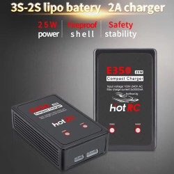 Зарядно устройство HOTRC E350 Pro 2S 7.4V 3S 11.1V Lipo Battery Charger