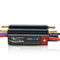 Безчетков Спийд Контролер Flycolor 50A Waterproof Brushless ESC 2-6S with BEC