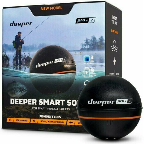 Безжичен сонар Deeper Pro+ 2